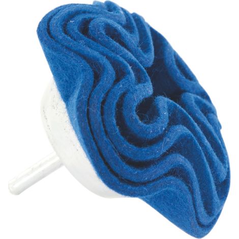 Tivoly • Brosse Coupe Feutre • Ø75mm • Queue Ø6mm • Pour Nettoyage & Lustrage de Multi-Matériaux (1/4)