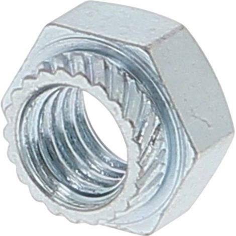 Ecrou A Sertir Hexagonal M8 Zingué