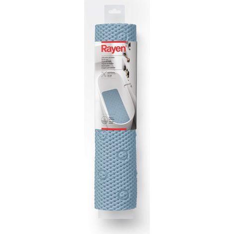 Rayen, Tappeto da bagno, Tappeto doccia/vasca, Morbido e imbottito, Base antiscivolo, con ventose ad alta resistenza, 45 x 91 cm (2343.02) (1/5)