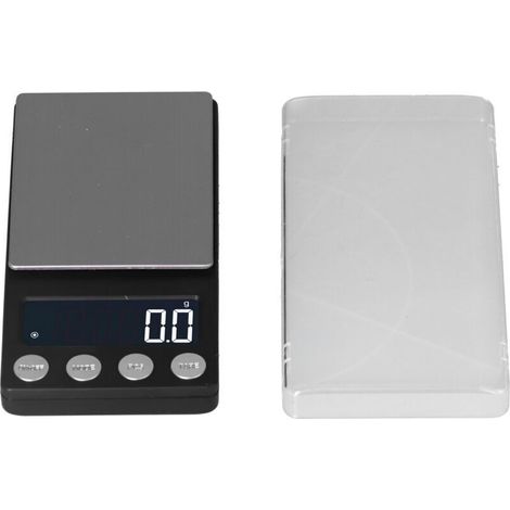 Balance électronique de poche mini numérique avec affichage LCD pour pesée de haute précision 500g/0.1g