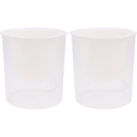 Le nouveau pot de fleurs en plastique (2 pièces) (1/3)