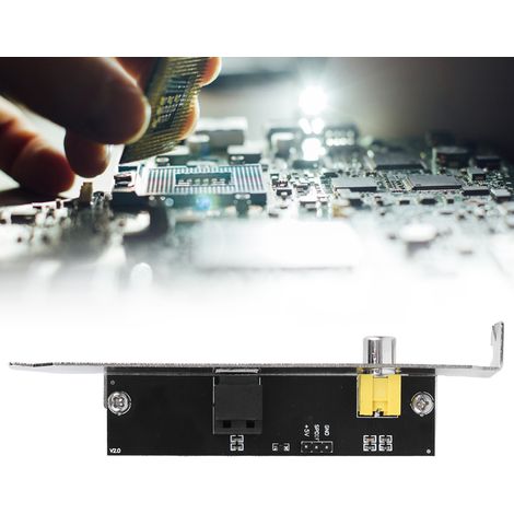 Supports de câbles optiques et de sortie SPDIF pour cartes mères ASUS, Gigabyte et MSI (1/5)
