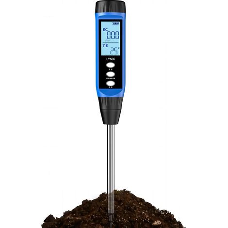 EC-Tester, Leitfähigkeitstester, schnelle Bodentemperaturerkennung, für die Pflanzenpflege in Gewächshäusern, Gärten und Bauernhöfen, drinnen und draußen.