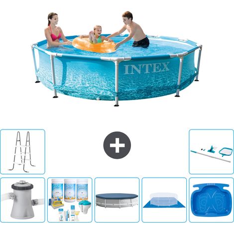 Intex Piscine Tubulaire Ronde - 305x76 cm - 8-pièces  S20375 (1/5)