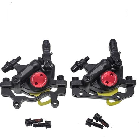 Étriers de frein à disque hydrauliques avant et arrière(Black A Pair) (1/5)