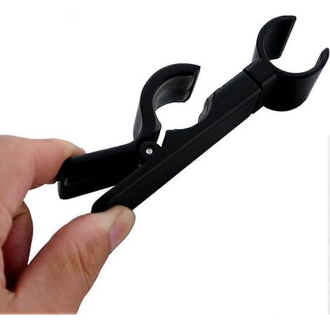 Support de douchette, support de pommeau de douche, support de douchette remplaçable, support de douche, diamètre réglable de 18 à 25 mm, métal chromé, installation sans perçage (1/5)