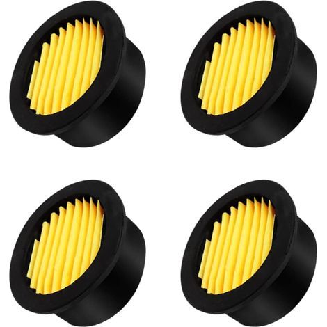 Lot de 4 filtres de rechange pour compresseur d'air, filtre d'admission en papier, silencieux, accessoires pour générateur, souffleur et échappement (1/5)
