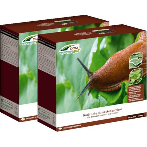 DCM Naturapy Schneckenbarriere 5 kg Schneckenabwehr Mechanische Barriere