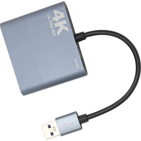 4K/1080p USB 3.0 zu HD Audio- und Videoaufnahmekarte, Multimedia-Schnittstelle, Gaming-Aufnahmekarte (1/5)
