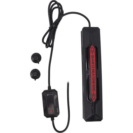 Chauffage d'aquarium submersible en verre de quartz avec couvercle de protection thermostatique, 500 W, prise UE 220 V (1/5)