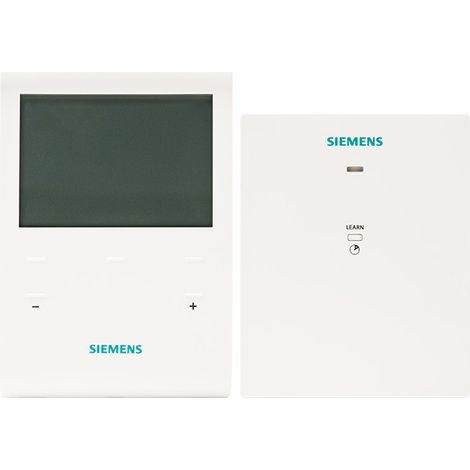 Siemens – Pack programmateur fil pilote 4 ordres 3 zones – Récepteur RDE100.1FPRFS – Commande chauffage électrique – 5 modes de fonctionnement