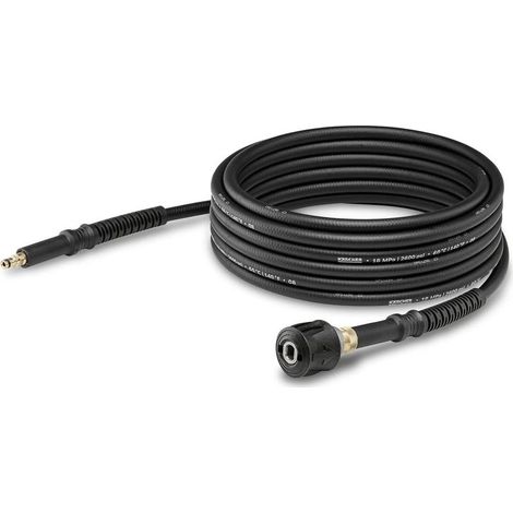 CYRILL - Tubo di prolunga da 10 m, Tubo di prolunga ad alta pressione, Raccordi a collegamento rapido, Prolunga per tubo ad alta pressione rinforzata Attacco rapido Compatibile con Kärcher K2 K3 K4 K5 (1/5)