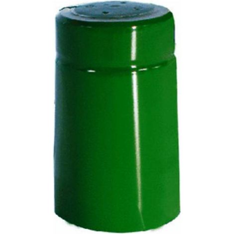 CAPSULA TERMORETRAIBILE PVC D 31X55 VERDE 100 PZ