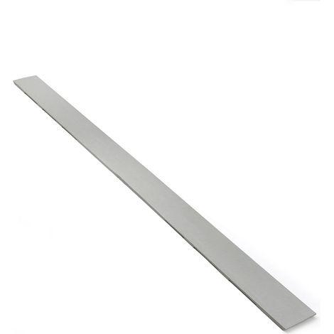 Milano Rasa 1800mm Slate Effect Rectangular Shower Tray Side Panel and Fixing Kit - Light Grey