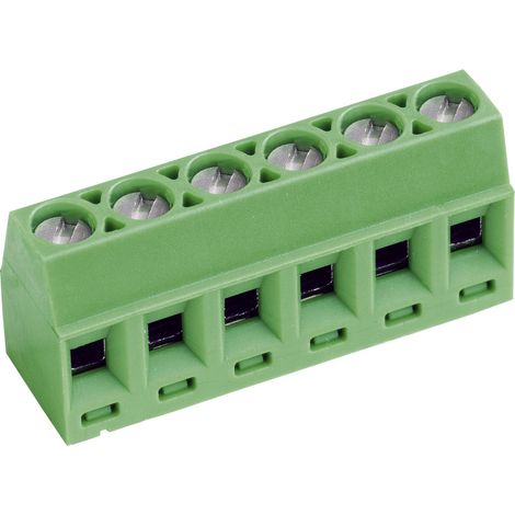 PTR Hartmann 50602040021F Schraubklemmblock 1.00 mm² Polzahl 4 Grün 1 St.