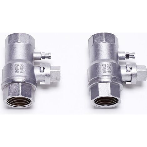Bosch Accesorio de instalación N° 763/1 Juego de grifos de mantenimiento R 1, forma de paso, 7738112225