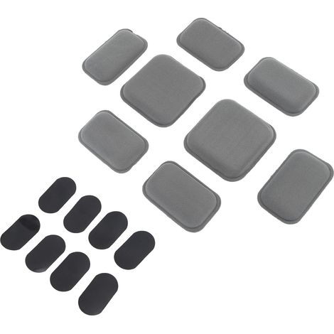Coussinet de casque en 8 parties avec fermeture Velcro. Facile à nettoyer et à monter. Coussinet confortable pour casque FMA. (1/5)
