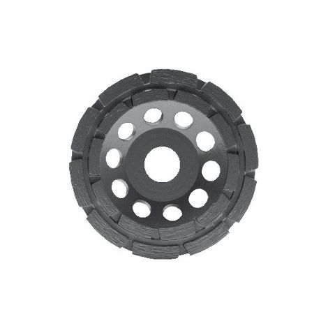 Plateau diamant P2 à double rangée de segments D125mm DIAM INDUSTRIES P2125