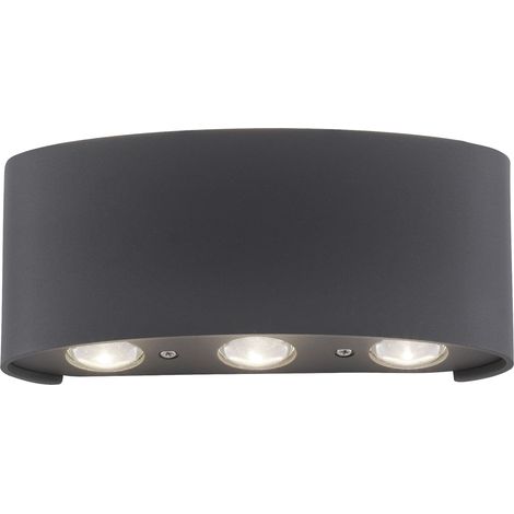 PAUL NEUHAUS Applique murale LED 9488-13 anthracite, 4,8 W, 720 lm, 3000 K, IP54