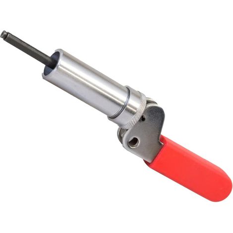 Outil à piston à ressort pour canons en acier de taille 6, fixations de diamètre intérieur de 0,158 pouce, poignée ergonomique. (1/5)