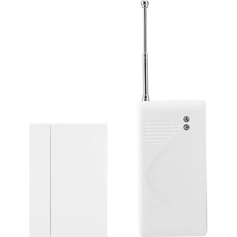 Détecteur de fenêtre de Porte avec capteur d'alarme de Vibration sans Fil 433 MHz pour système antivol de sécurité Domestique Compatible avec Toutes Sortes d'hôtes hôtes d'alarme. (1/5)