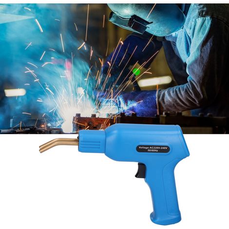 Agrafeuse à chaud portable pour soudure plastique, outil de réparation et de soudage pour la maison et le jardin, bleu, prise européenne 220-240 V (1/5)