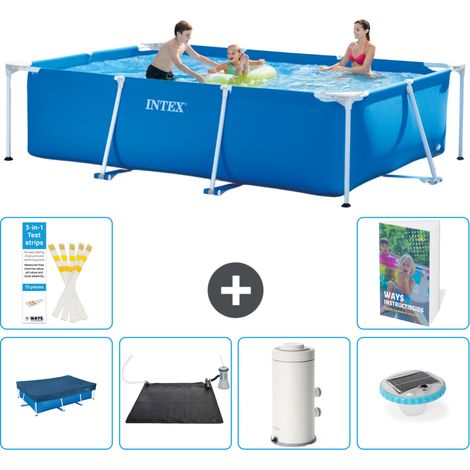 Rechteckiger Frame Pool - 300x200x75 cm - 7-teilig S76