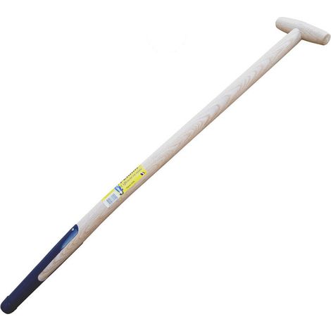 Manche d'outils de jardin tourné 80 cm en bois dur – Finition poncée pour confort – Norme PEFC – 131110 – Outils Perrin