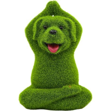 Hundestatuen 5 9 Zoll breite Yoga Figur creative Kunst für (1/5)