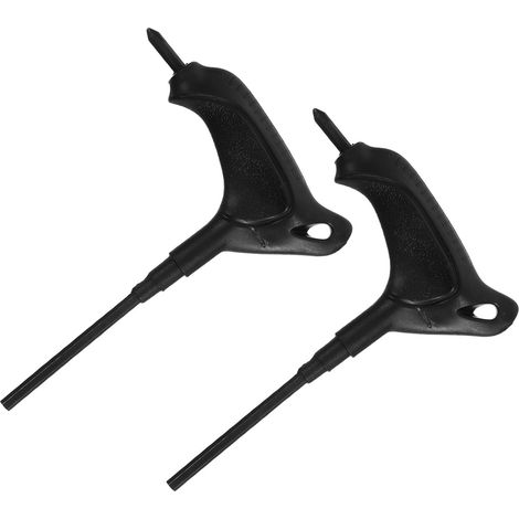 Roller Skate Maintenance Tool Set, 2-Piece T-Wrench with Non-Slip Handle, Compatible with Roller Skate and Skateboard Wheels, Versatile Maintenance Accessory for Use (1/5)