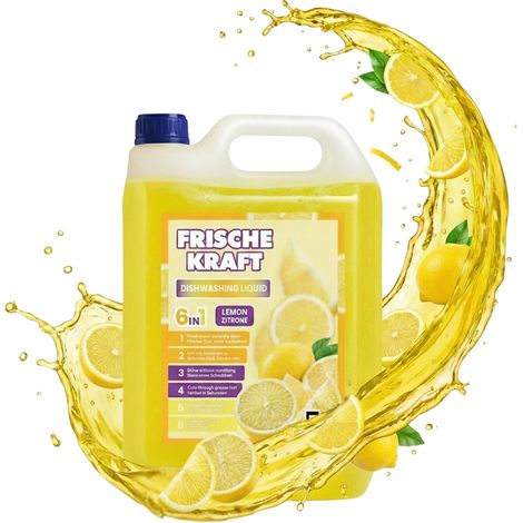 Frische Kraft 6in1 detersivo per piatti al limone 5l