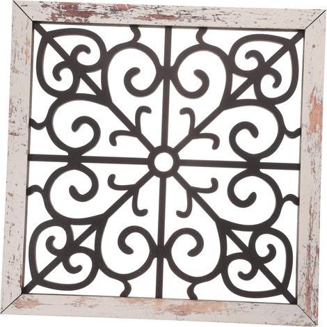 Décoration Murale Bois Autocollante Cadre Bois Pour Déco Intérieure Sticker Mural Facile à Installer (1/5)