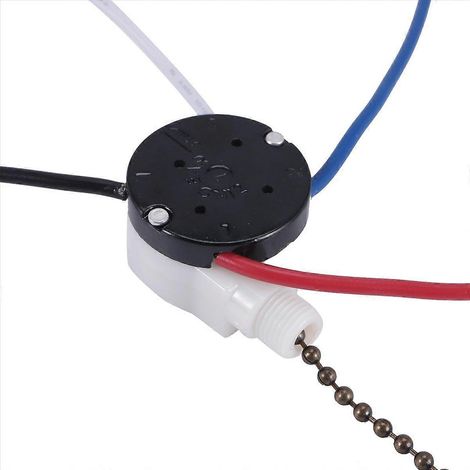Ventilateur de plafond interrupteur kit 3 vitesses 4 wire ZE-208S pull wire interrupteur bronze (1/5)