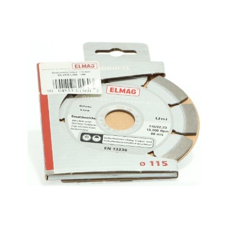 Disque diamanté 115 mm