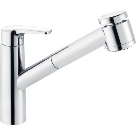 heinrichschulte Spültischarmatur omega2, mit herausziehbarer Handrause