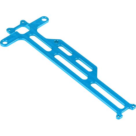 Plateau radio en aluminium CNC pour camion FS 1/18 RC, pièce de rechange bleue pour véhicule radiocommandé (1/4)