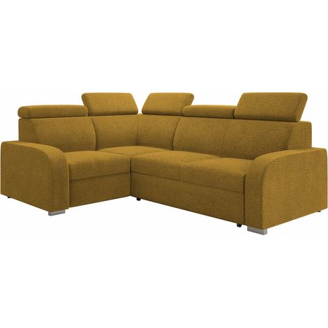 Sofá rinconero Ovos III, Crown 10, Función de descanso, 250x200x100cm, 0