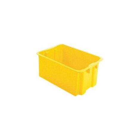 Vaschetta Portaoggetti 60 L 650X450X280 Mm Giallo