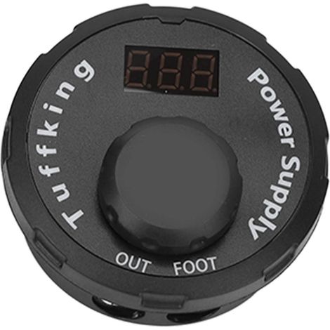 Alimentation pour machine à tatouer avec écran LCD, tension réglable et éclairage coloré (100-240 V, prise européenne). (1/5)