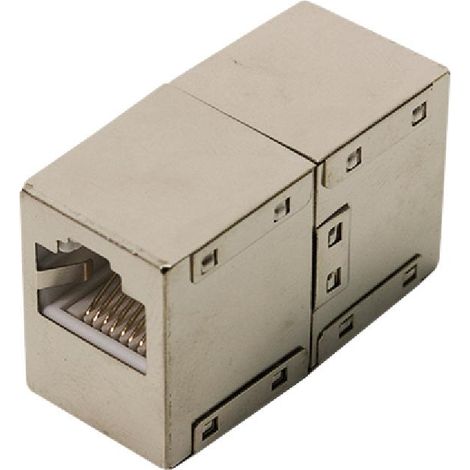 Coupleur RJ45 femelle Cat5e - pour coupler deux cables Ethernet categorie 5e