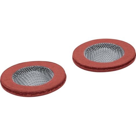 Grohe – Filtre chromé 3/4 – Crépine avec filetage plomberie – Jeu de 2 juntas – Pour installations sanitaires