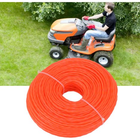 Bobine de fil de tondeuse orange robuste de 3,0 mm et 85 m pour Husqvarna, Ryobi, Stihl et autres accessoires de tondeuse à gazon. (1/5)