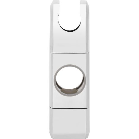 Barre De Douche Réglable En Abs Chromé Avec Support Pommeau Pour Salle De Bain 30x15 Pouces Diamètre 25mm (1/5)