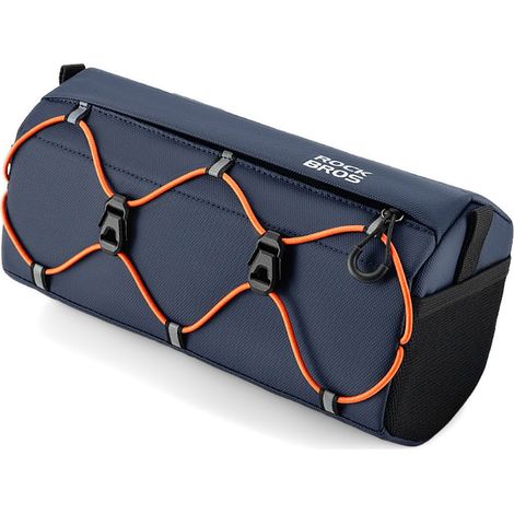 Bolsa para bicicleta de 2,2 l para manillar - azul (1/3)