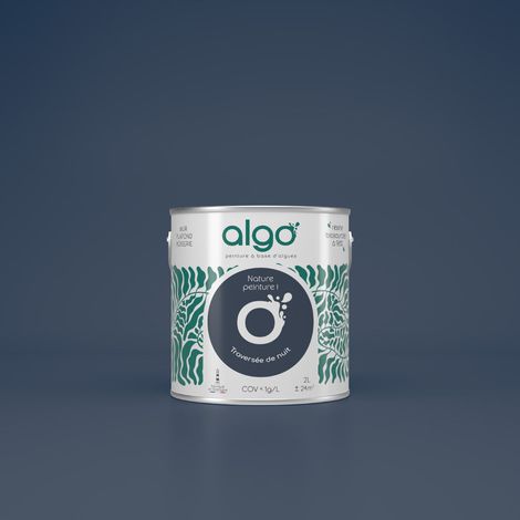 Peinture écologique Algo - Traversée de Nuit - 0.5L / Velours (1/2)