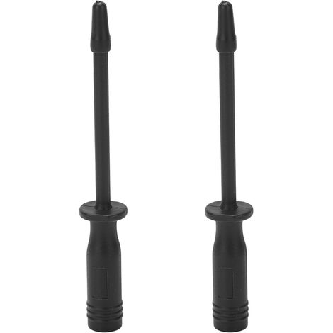 Lot de 2 pointes de test multimètre, embout rond 4 mm pour tension automobile et circuit noir (1/5)