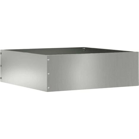 Raseneinfassung Silber 40 x 40 x 13 cm Verzinkter Stahl