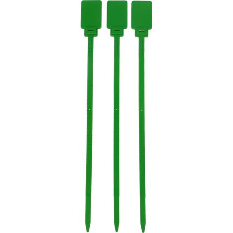Packung mit 50 RFID-Diebstahlsicherungs-Tags (915 MHz) aus strapazierfähigem Polypropylen zum Versiegeln von Kleidung, Kabeln und Gepäck. (1/5)