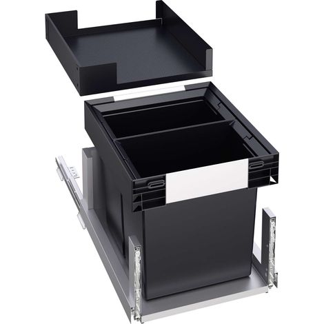 Blanco Select - Cestino dei rifiuti incorporato, diviso, volume 26 l 527854