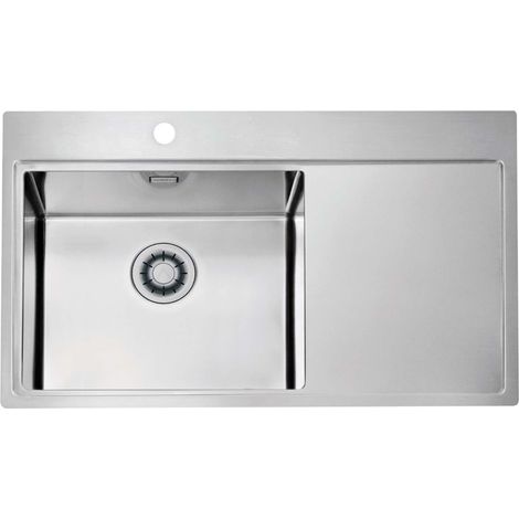 Alveus Pure - Evier 86x53 cm, Quick-Close, inox 1149517 (1/2)